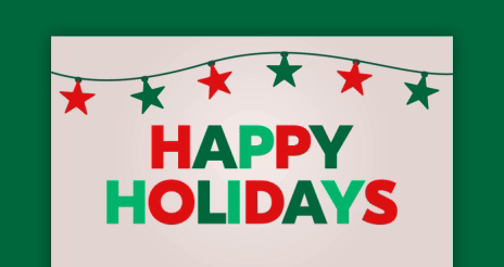 Happy Holidays